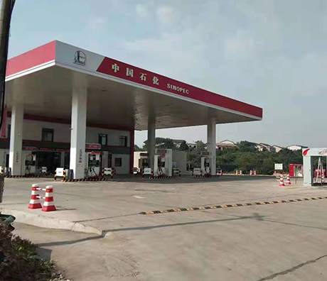 中国石化加油站通道机